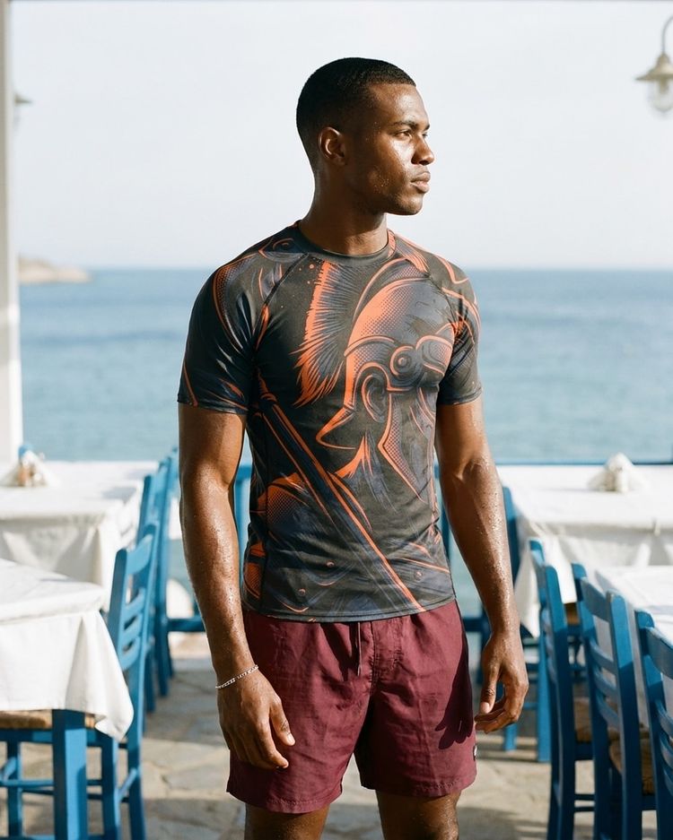 Men's Gladiator men's short-sleeve rashguards