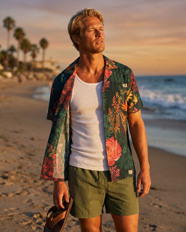 Botanical Collection men's hawaiian shirts