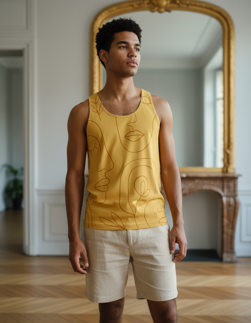 Lemon Yellow Elysium Tank Top
