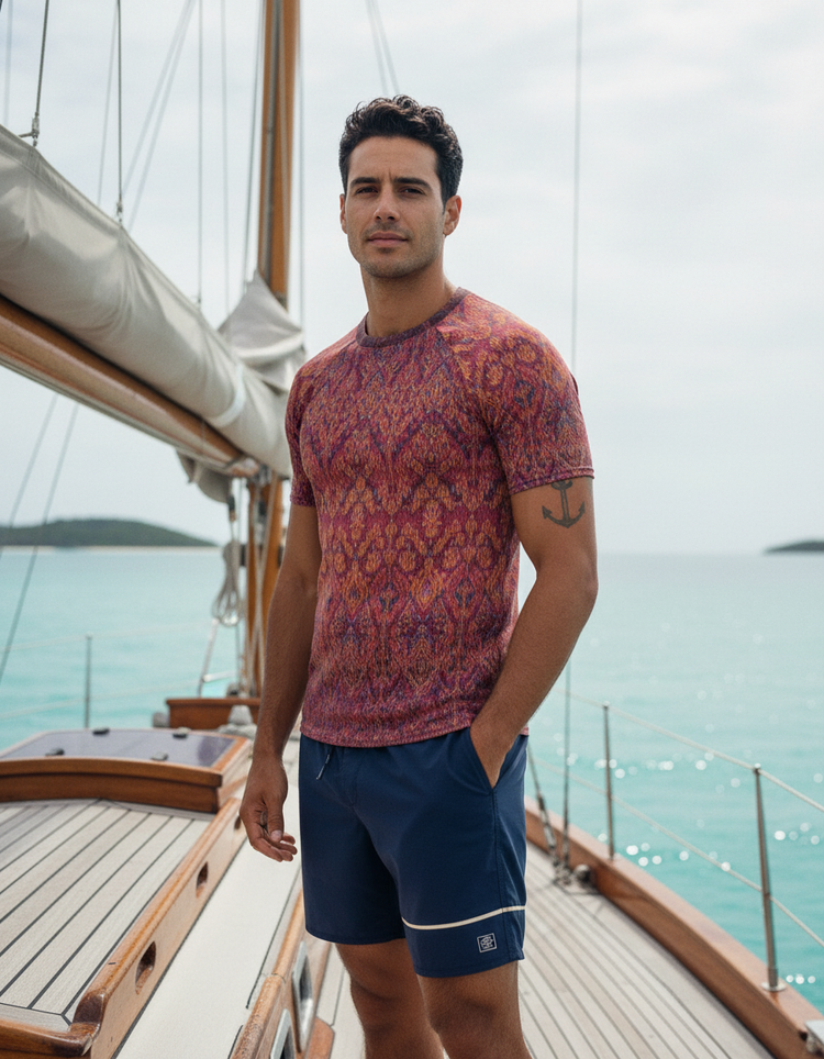 Men's Thai Silk Rash Guard