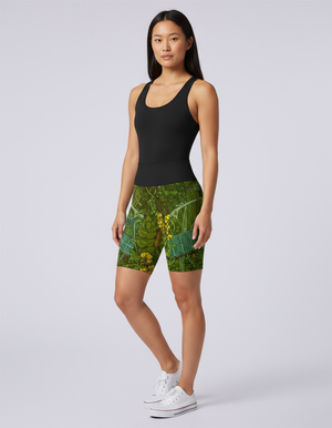 Radiance Yoga Shorts Yoga Shorts — Dripper