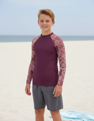 Youth Amaranth Riad youth rashguards