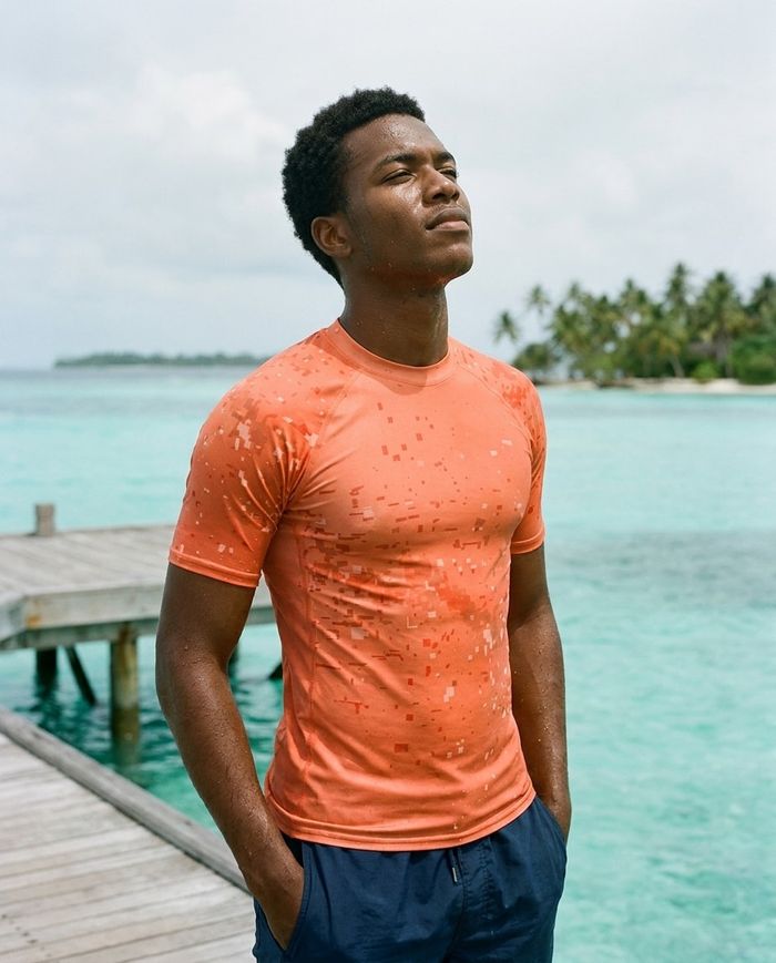 Rashguard — Men's Coral Riptide