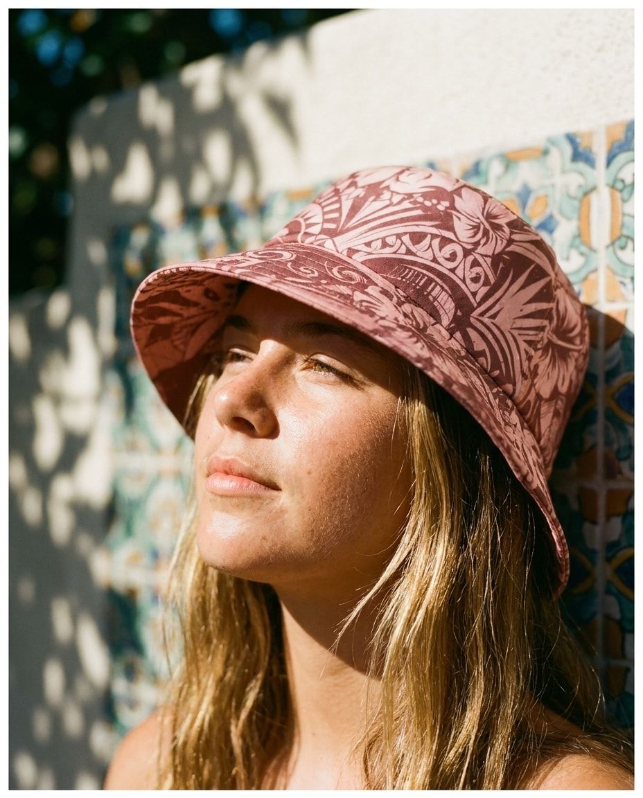 Dusty Rose Honua Uli bucket hats — view 1 of 2