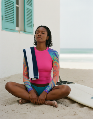 Aurora Rash Guard Women's Rashguard — Dripper