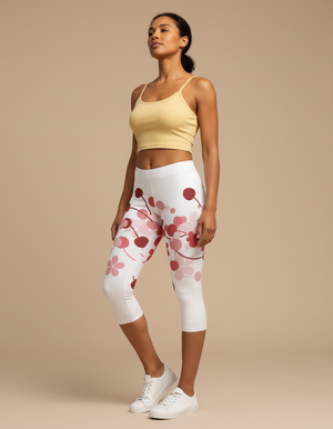 Blossom Capri Leggings Capri Leggings — Dripper