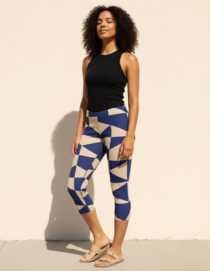 Chromatic capri leggings