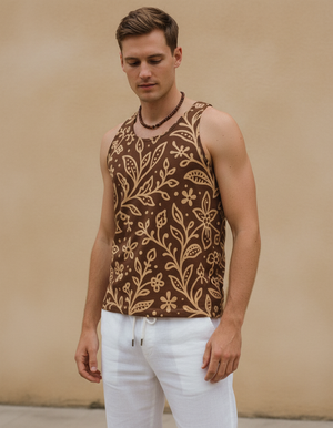 Men's Coffee Bean Rona tank tops