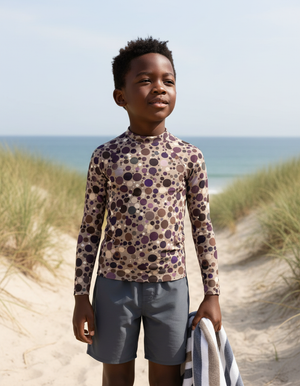 Angora Dapple Rash Guard Kids Rash Guard — Dripper