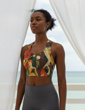 Rive Sports Bra Longline Sports Bra — Dripper