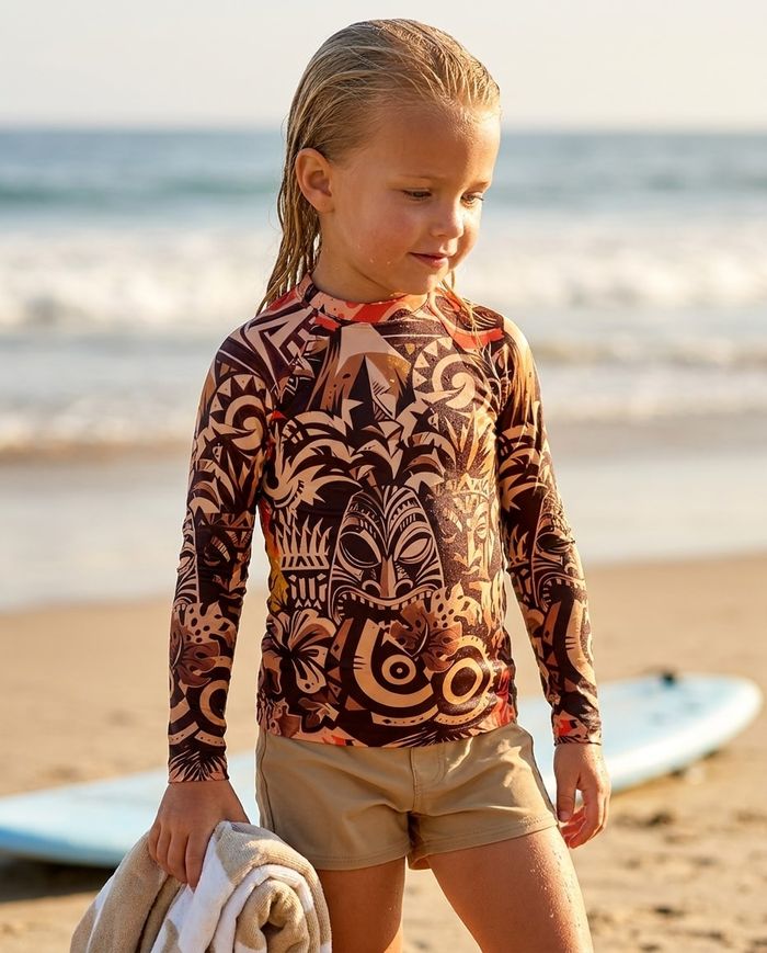 Rashguard — Girls Nalu Lehua