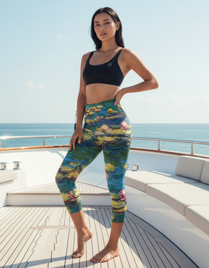 Dewdrop Capri Yoga Leggings bikini — Dripper