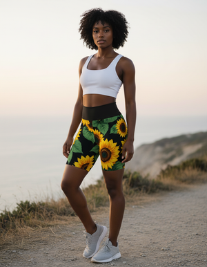 Sunflower Collection Yoga Shorts yoga shorts