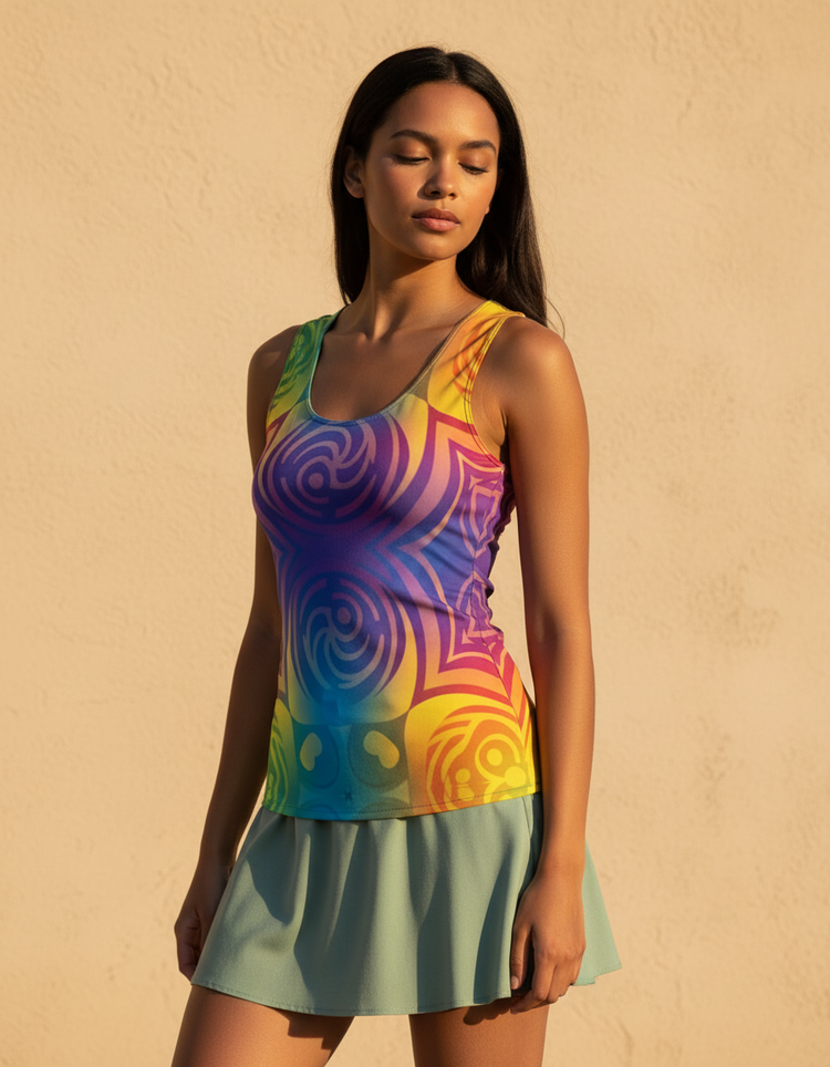 Vivid Prism Tank Top