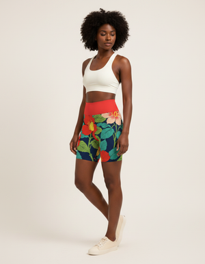 Koi Yoga Shorts Yoga Shorts — Dripper