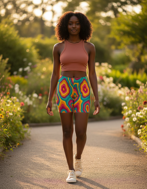 Geode Collection short shorts