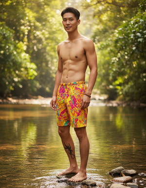Glint Men's Swim Trunks Men's Swim Trunks — Dripper