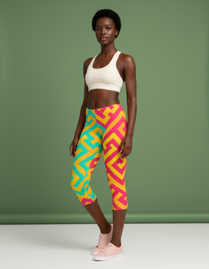 Asahi capri leggings