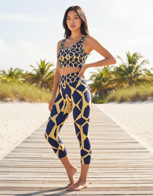 Fusion capri yoga leggings