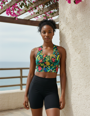 Serenity Longline Sports Bra Longline Sports Bra — Dripper