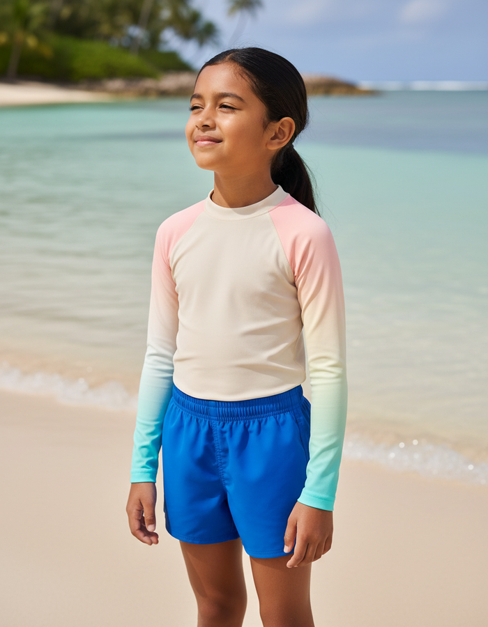 Rashguard — Kids Angora Prism