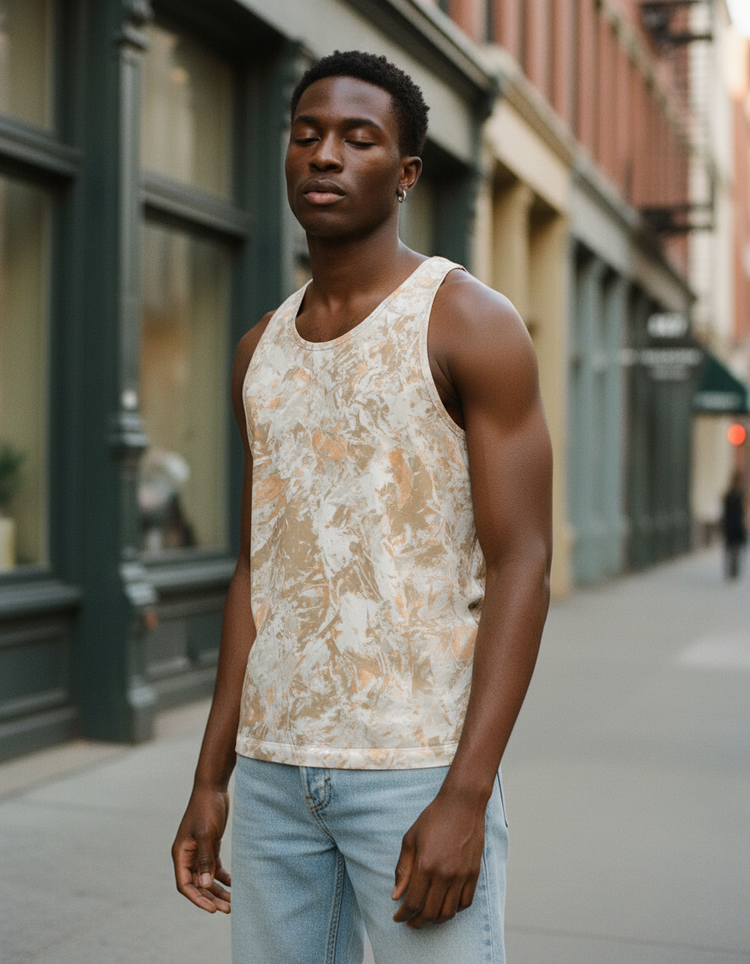 Men's Risograph Tank Top