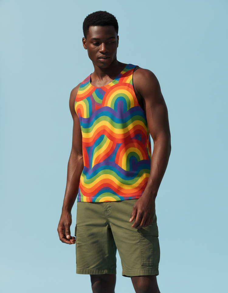 Vibrant Harmony Chroma Tank Top