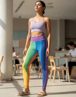 Loom full-length leggings