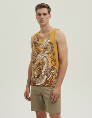 Men's Coffee Bean Ember tank tops