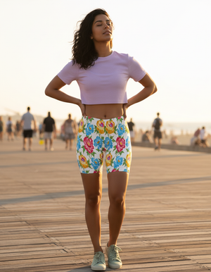Blossom Short Shorts Short Shorts — Dripper