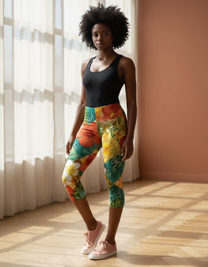 Hawaiian Collection Capri Leggings capri leggings