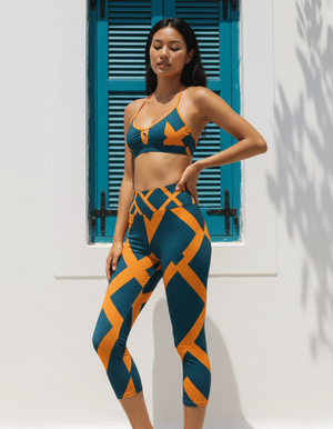 Spectrum capri yoga leggings
