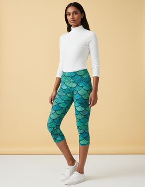 Nereid Capri Leggings Capri Leggings — Dripper