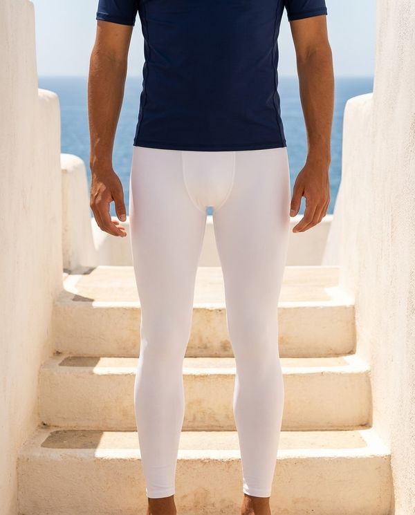 Men's White Leggings