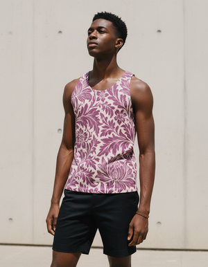 Amaranth Ember Tank Top Men's Tank Top — Dripper