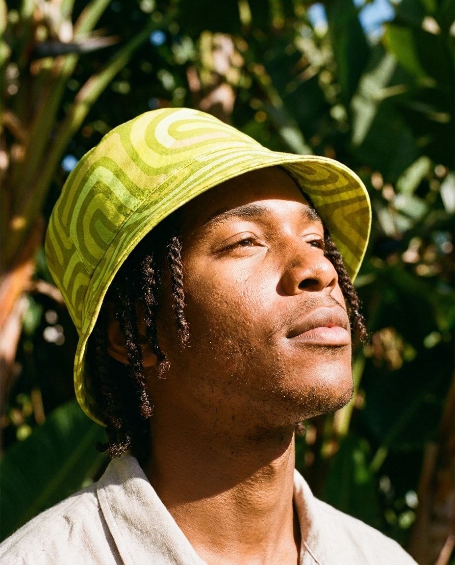 Lime Kuna bucket hats — view 1 of 2