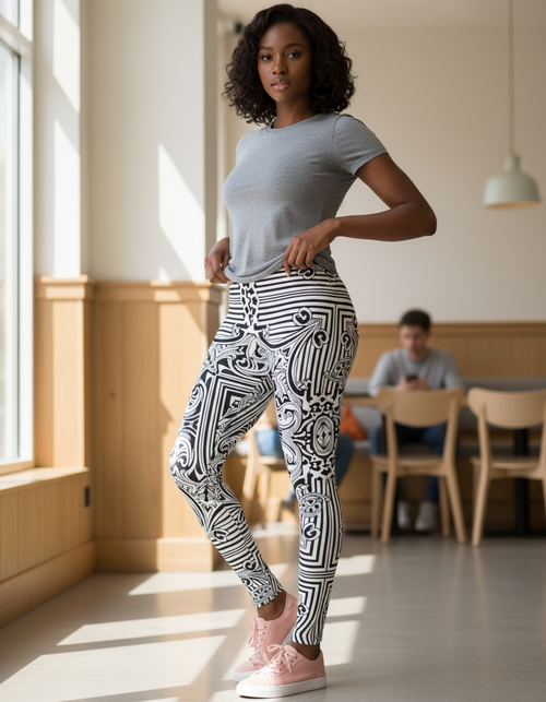 Obsidian Leggings Women's Leggings — Dripper