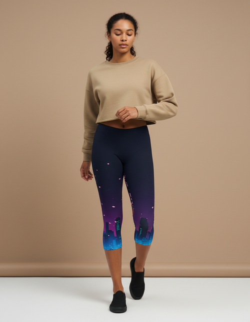 Akiro Leggings Capri Leggings — Dripper