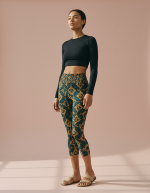 Muskmelon Boca leggings