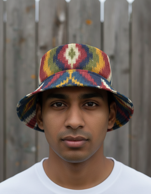Ikat Collection bucket hats