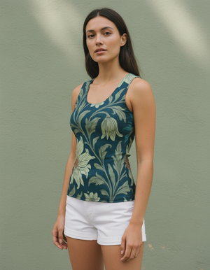 Women's Transformative Teal Sundance women's tank tops