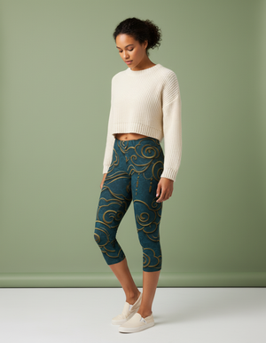 Zephyr Capri Leggings Capri Leggings — Dripper
