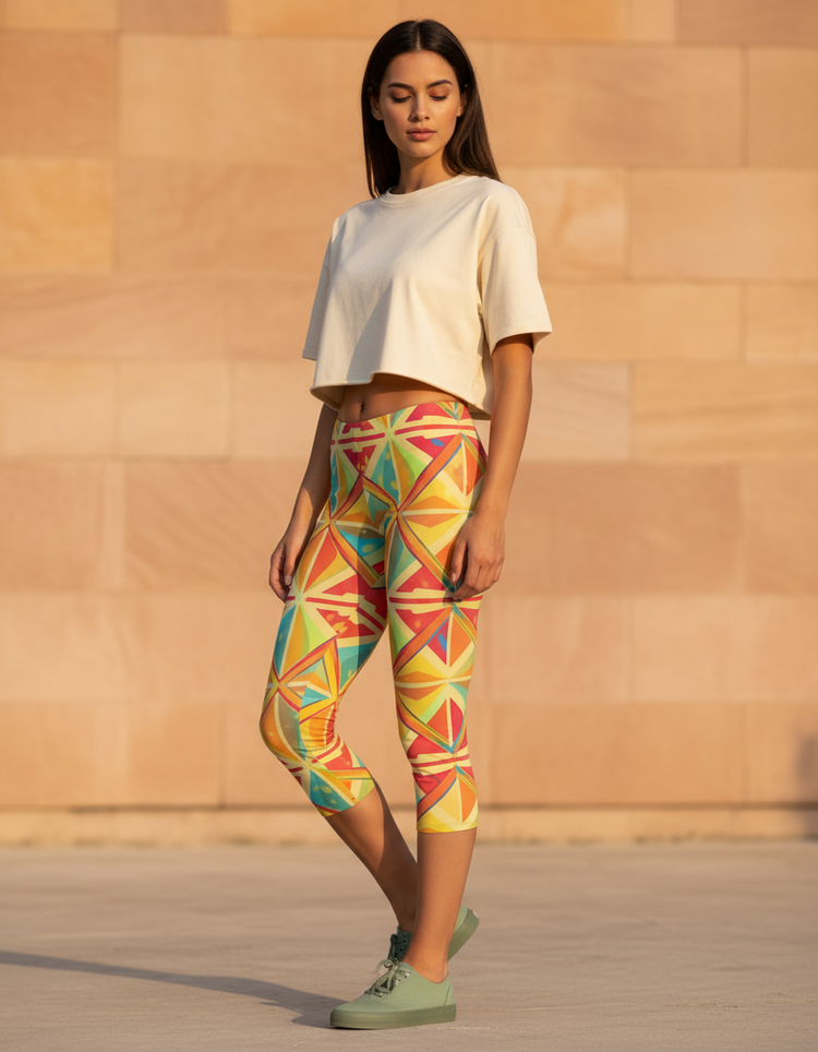 Women's Sayagata Capri Leggings