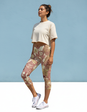 Dusty Rose Mizuki leggings