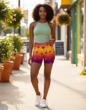 Coral Short Shorts Short Shorts — Dripper