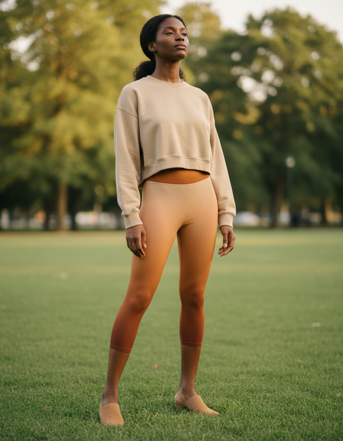 Coffee Bean Celestia Capri Yoga Leggings Capri Yoga Leggings — Dripper