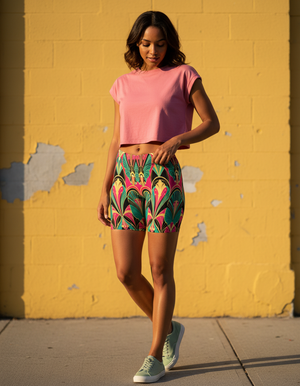 Zigzag Short Shorts bikini — Dripper