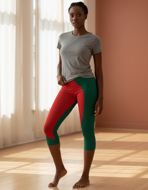 Bangladeshi Flag Swim Trunks Capri Leggings capri leggings