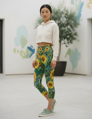 Elysium Capri Yoga Leggings Capri Yoga Leggings — Dripper