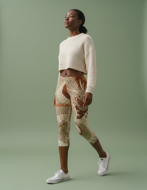 Angora Narin capri leggings